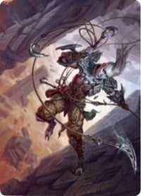 Akiri, Fearless Voyager Art Card [Zendikar Rising Art Series] | Grognard Games