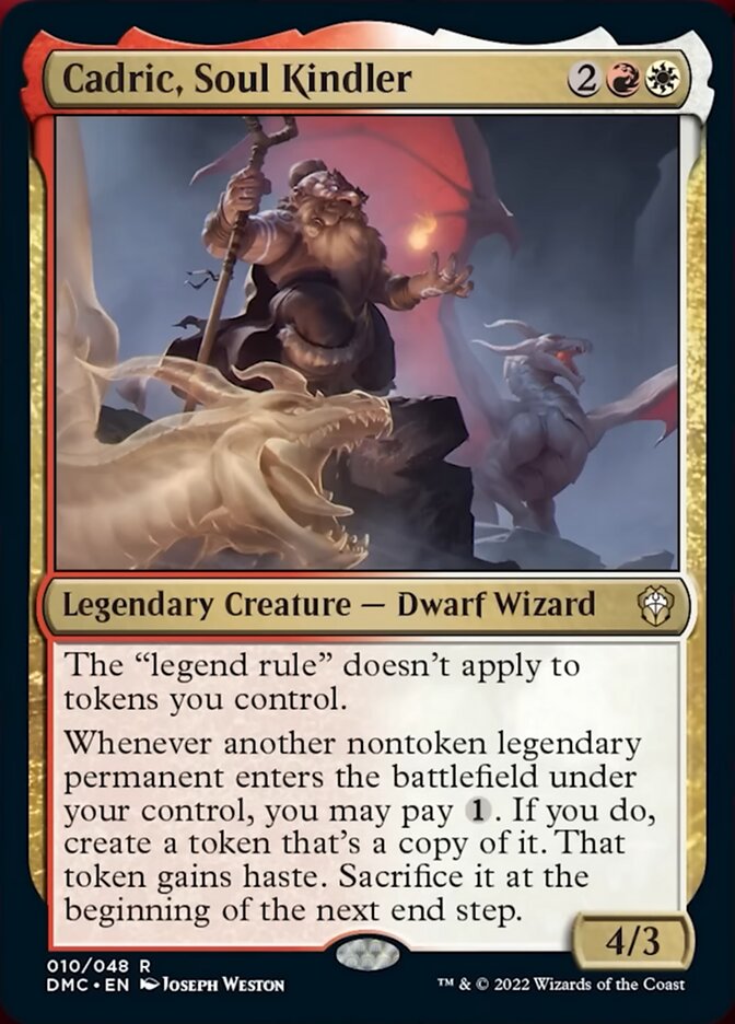 Cadric, Soul Kindler [Dominaria United Commander] | Grognard Games