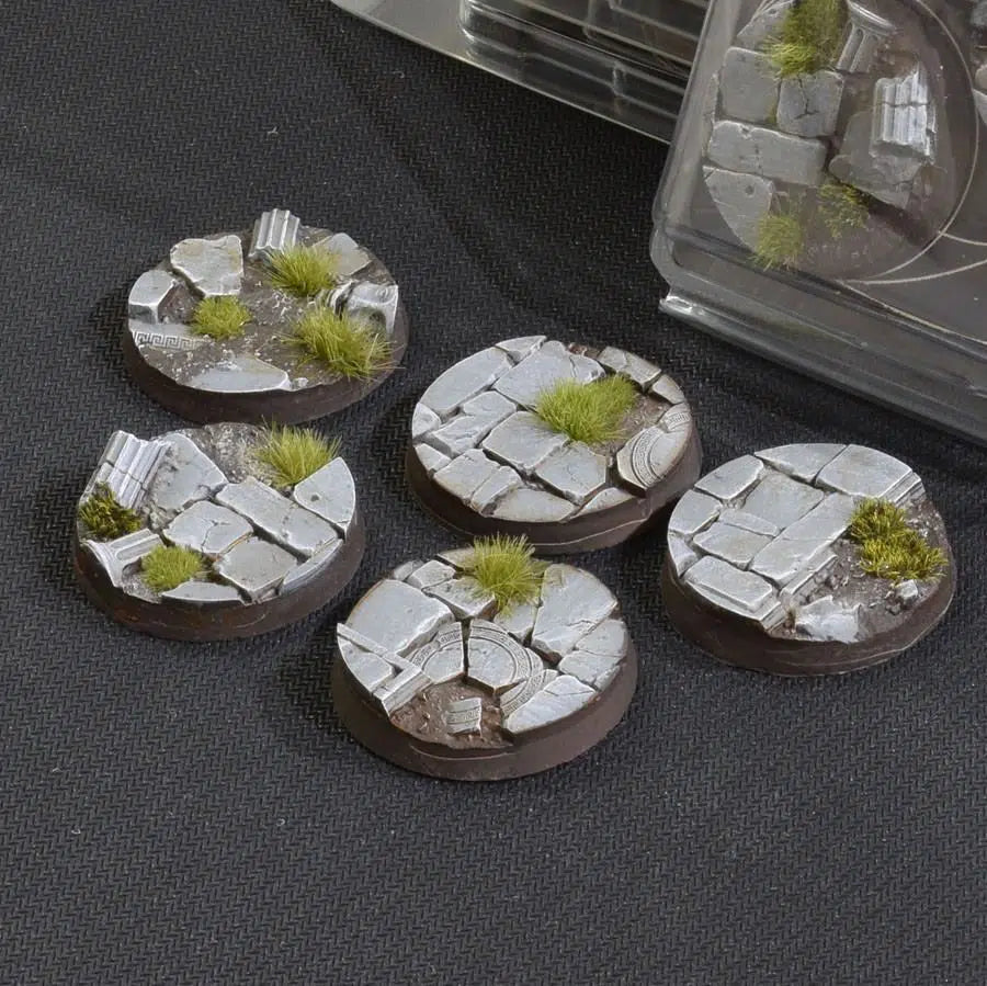 Gamers Grass Battle Ready Bases Temple 40mm Round | Grognard Games