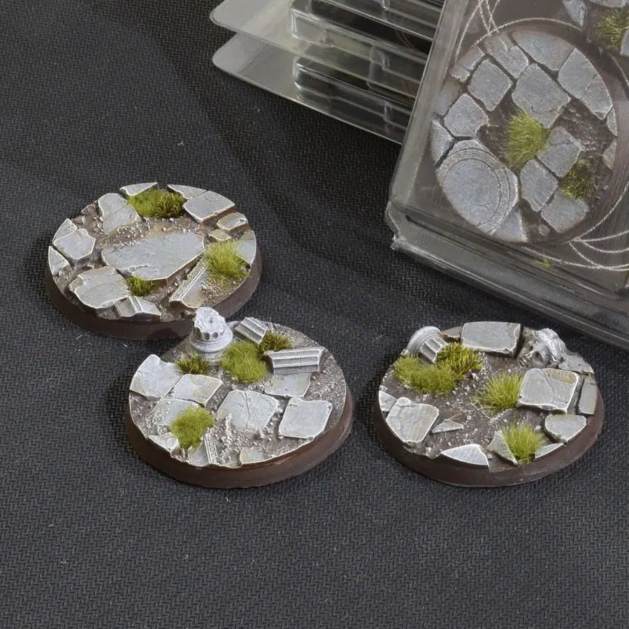 Gamers Grass Battle Ready Bases Temple 50mm Round | Grognard Games