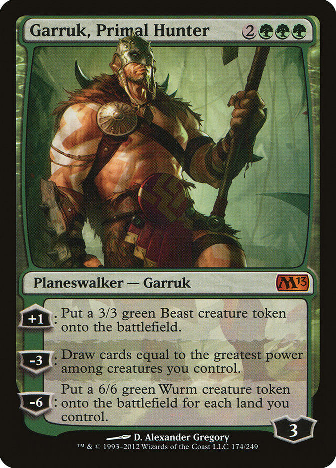 Garruk, Primal Hunter [Magic 2013] | Grognard Games