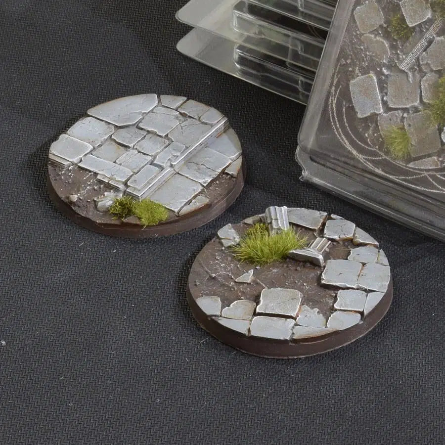 Gamers Grass Battle Ready Bases Temple 60mm Round | Grognard Games