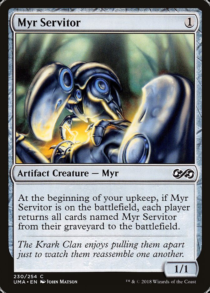 Myr Servitor [Ultimate Masters] | Grognard Games