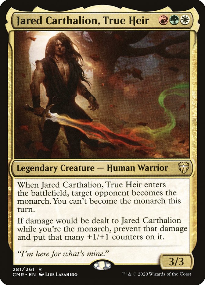 Jared Carthalion, True Heir [Commander Legends] | Grognard Games