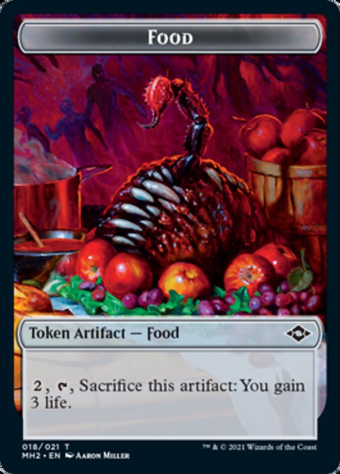 Beast Token // Food Token (18) [Modern Horizons 2 Tokens] | Grognard Games