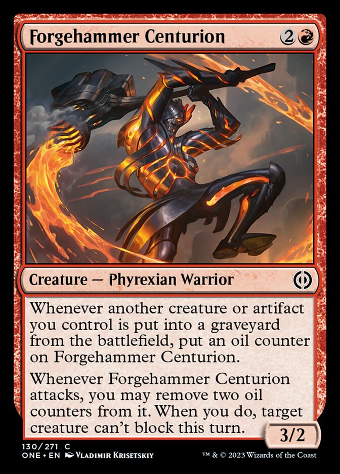 Forgehammer Centurion [Phyrexia: All Will Be One] | Grognard Games