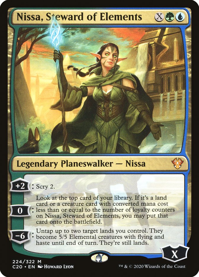 Nissa, Steward of Elements [Commander 2020] | Grognard Games
