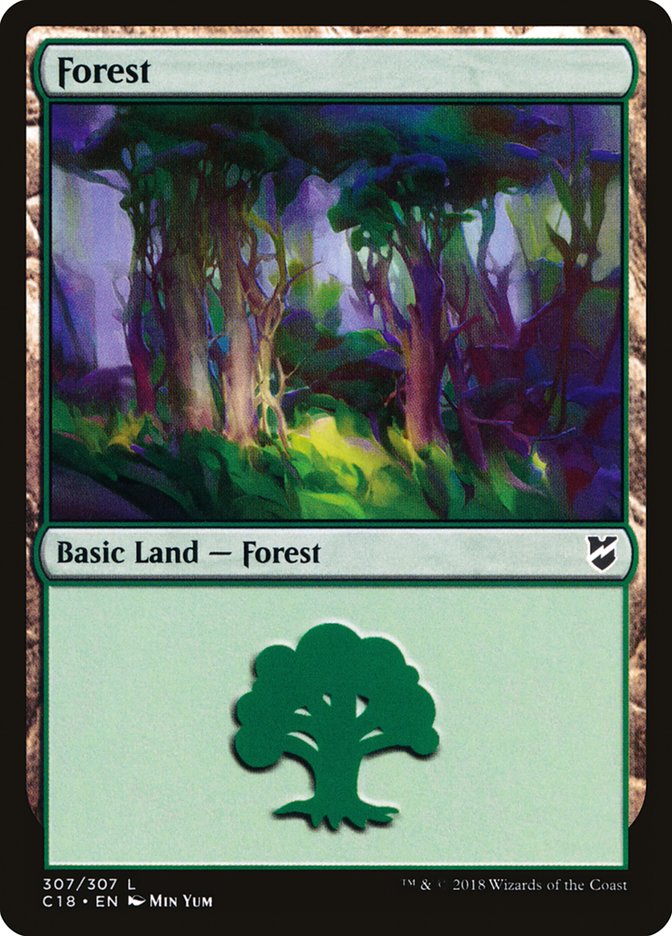 Forest (307) [Commander 2018] | Grognard Games