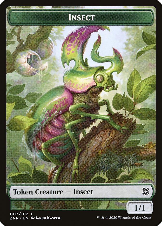 Insect [Zendikar Rising Tokens] | Grognard Games