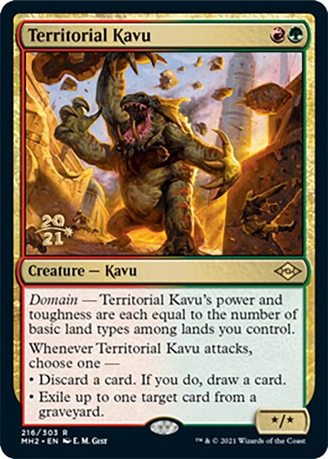 Territorial Kavu [Modern Horizons 2 Prerelease Promos] | Grognard Games