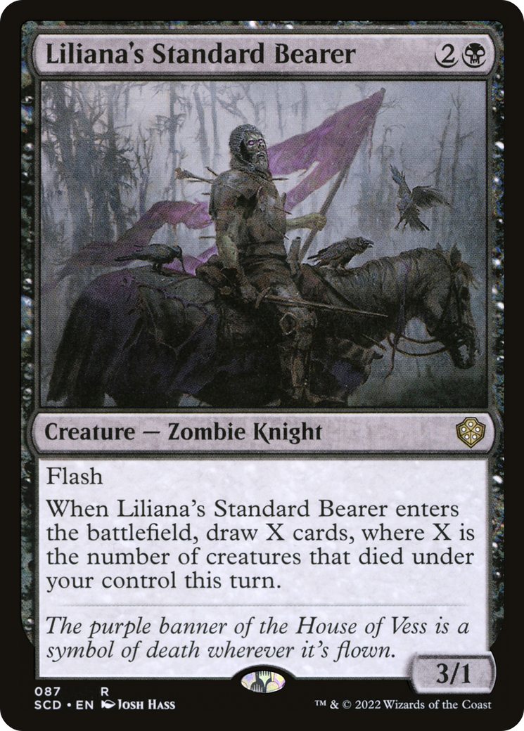 Liliana's Standard Bearer [Starter Commander Decks] | Grognard Games
