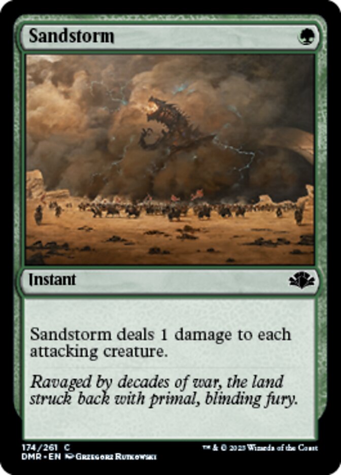 Sandstorm [Dominaria Remastered] | Grognard Games