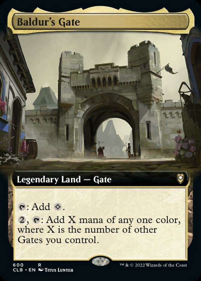Baldur's Gate (Extended Art) [Commander Legends: Battle for Baldur's Gate] | Grognard Games