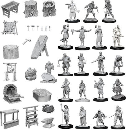 WizKids 736982 Townspeople and Accessories | Grognard Games