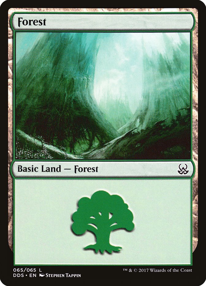 Forest (65) [Duel Decks: Mind vs. Might] | Grognard Games