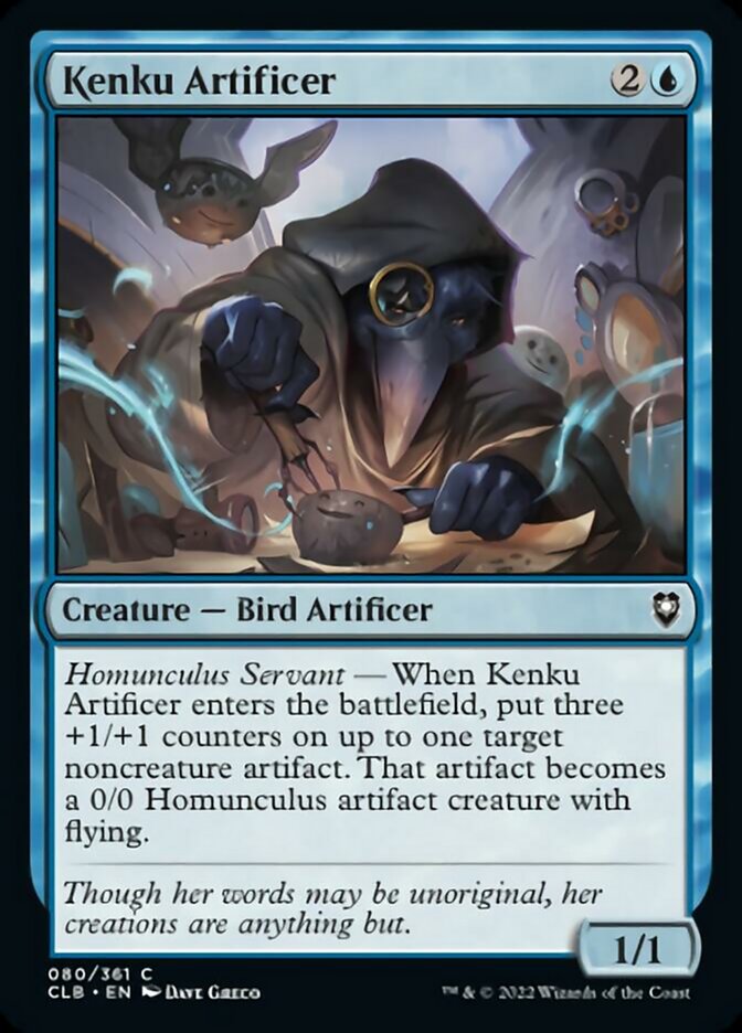 Kenku Artificer [Commander Legends: Battle for Baldur's Gate] | Grognard Games