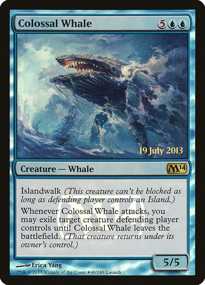 Colossal Whale [Magic 2014 Prerelease Promos] | Grognard Games