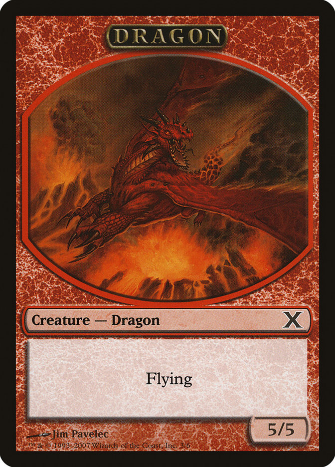 Dragon [Tenth Edition Tokens] | Grognard Games