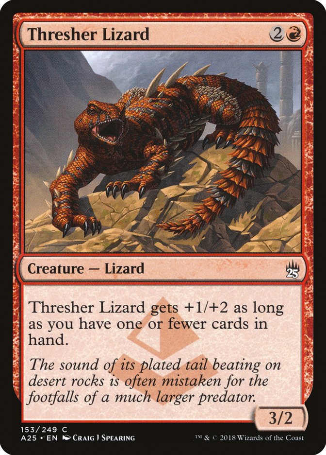 Thresher Lizard [Masters 25] | Grognard Games