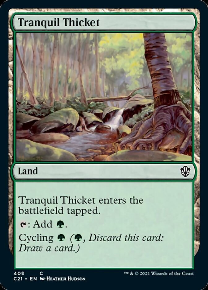 Tranquil Thicket [Commander 2021] | Grognard Games