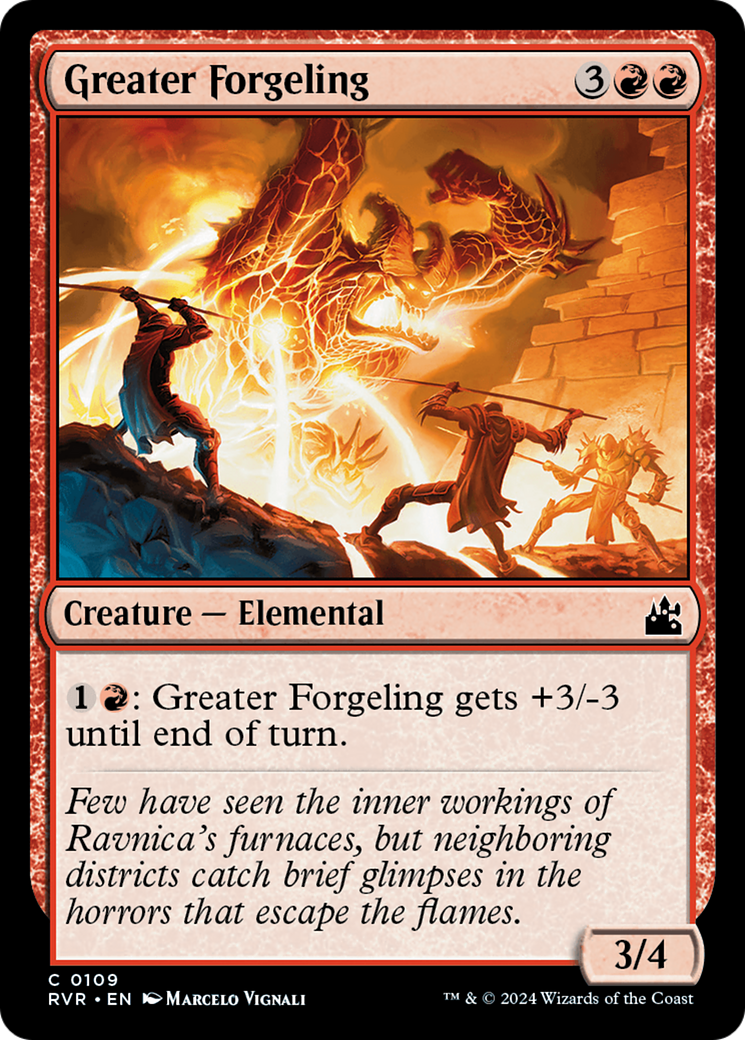 Greater Forgeling [Ravnica Remastered] | Grognard Games