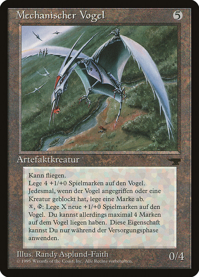 Clockwork Avian (German) - "Mechanischer Vogel" [Renaissance] | Grognard Games