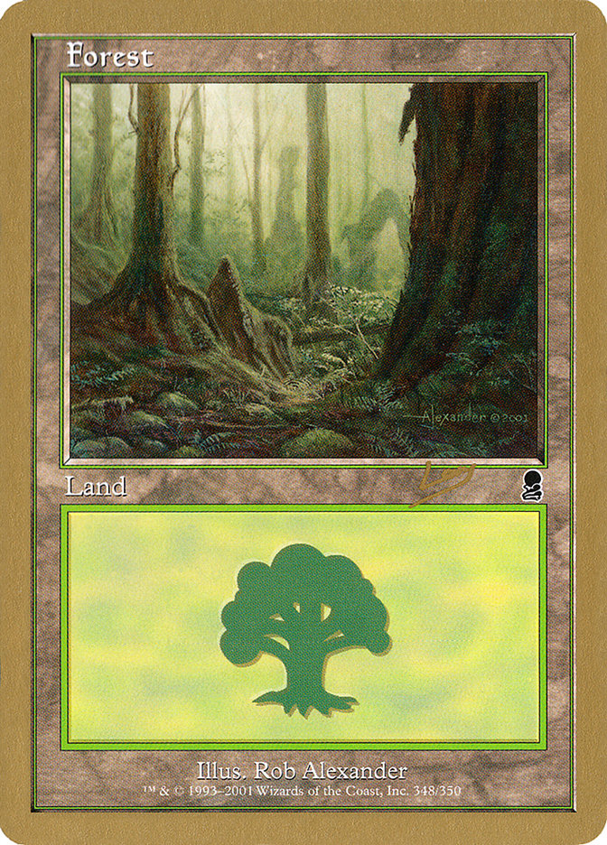 Forest (rl348) (Raphael Levy) [World Championship Decks 2002] | Grognard Games