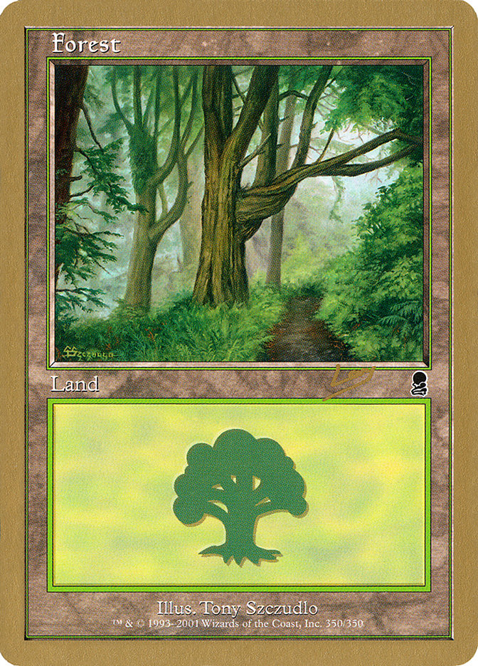 Forest (rl350) (Raphael Levy) [World Championship Decks 2002] | Grognard Games