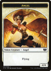 Angel // Cat Double-sided Token [Commander 2014 Tokens] | Grognard Games