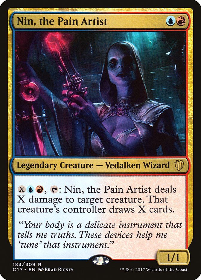 Nin, the Pain Artist [Commander 2017] | Grognard Games
