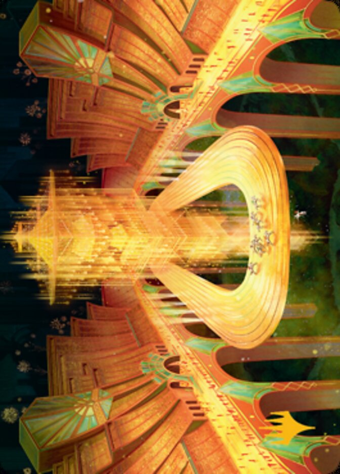 Racers' Ring Art Card (Gold-Stamped Signature) [Streets of New Capenna Art Series] | Grognard Games