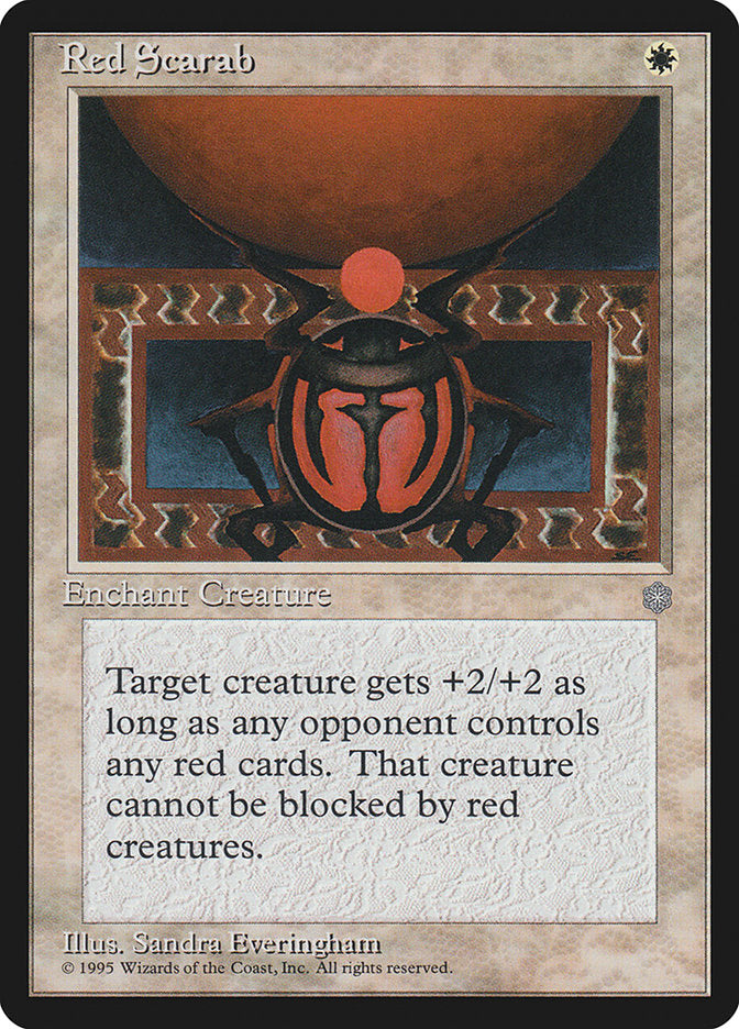 Red Scarab [Ice Age] | Grognard Games