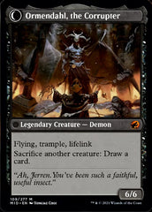Jerren, Corrupted Bishop // Ormendahl, the Corrupted [Innistrad: Midnight Hunt] | Grognard Games