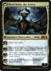 Nicol Bolas, the Ravager // Nicol Bolas, the Arisen  [Core Set 2019 Prerelease Promos] | Grognard Games