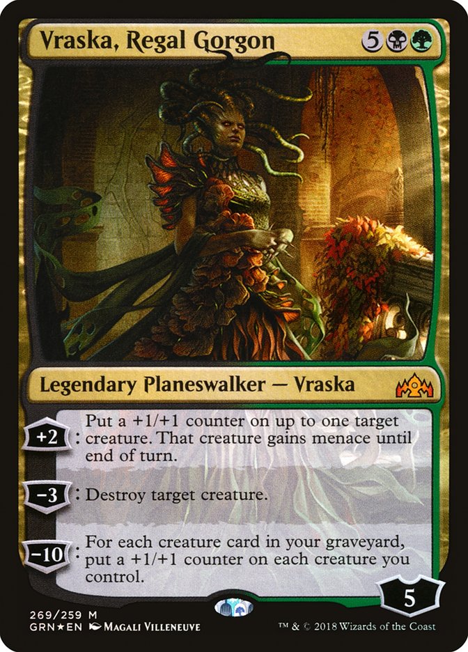 Vraska, Regal Gorgon [Guilds of Ravnica] | Grognard Games