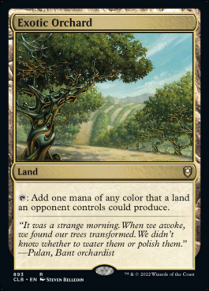 Exotic Orchard [Commander Legends: Battle for Baldur's Gate] | Grognard Games