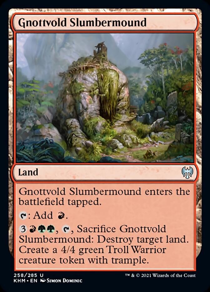 Gnottvold Slumbermound [Kaldheim] | Grognard Games