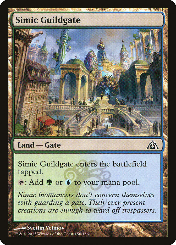 Simic Guildgate [Dragon's Maze] | Grognard Games