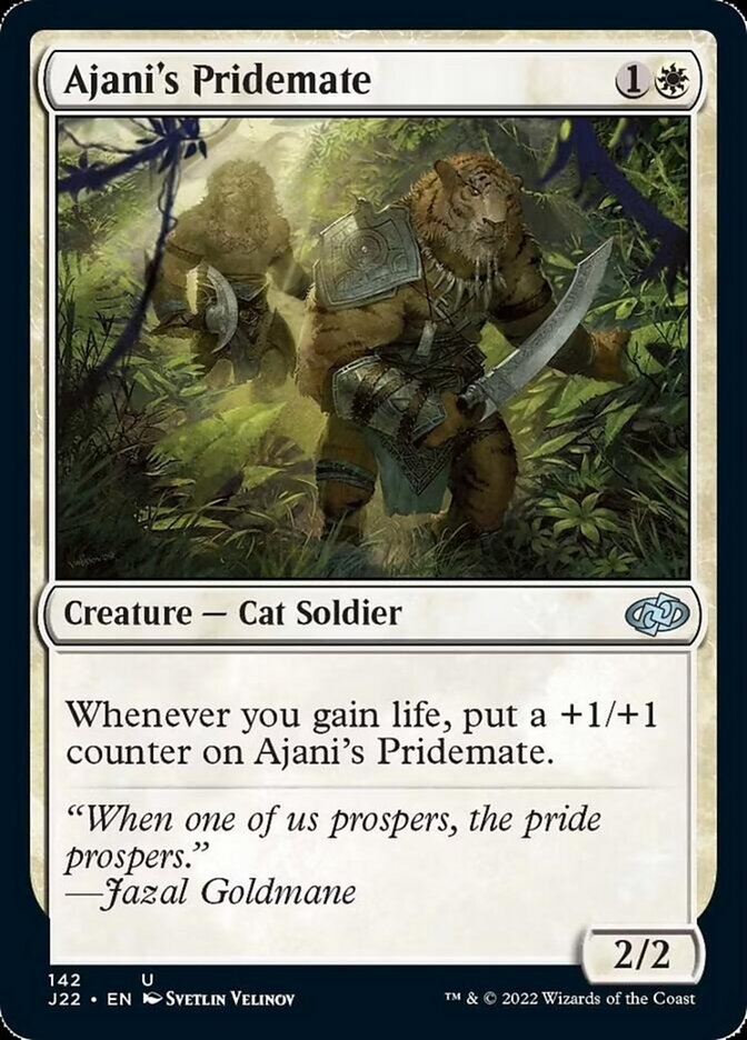 Ajani's Pridemate [Jumpstart 2022] | Grognard Games