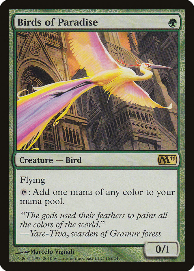 Birds of Paradise [Magic 2011] | Grognard Games