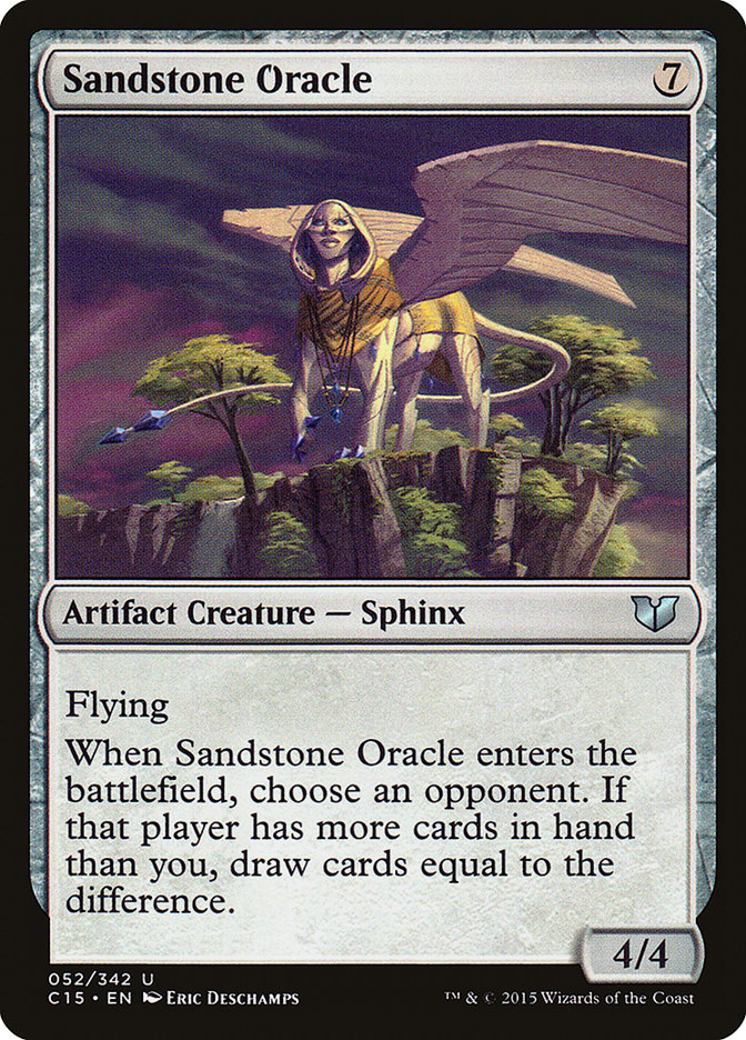 Sandstone Oracle [Commander 2015] | Grognard Games