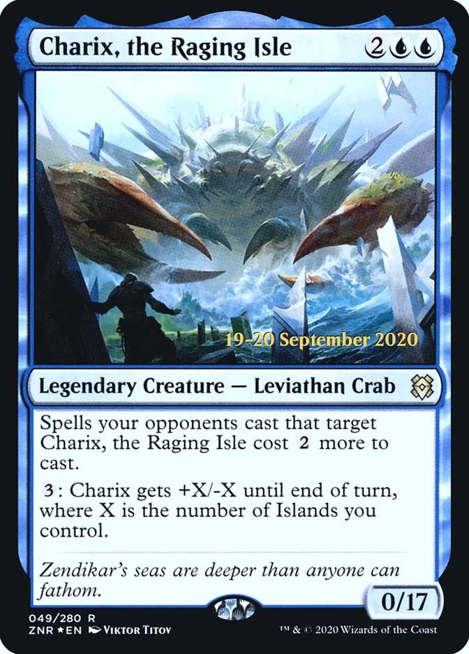 Charix, the Raging Isle [Zendikar Rising Prerelease Promos] | Grognard Games