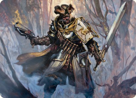 Brutal Cathar Art Card [Innistrad: Midnight Hunt Art Series] | Grognard Games