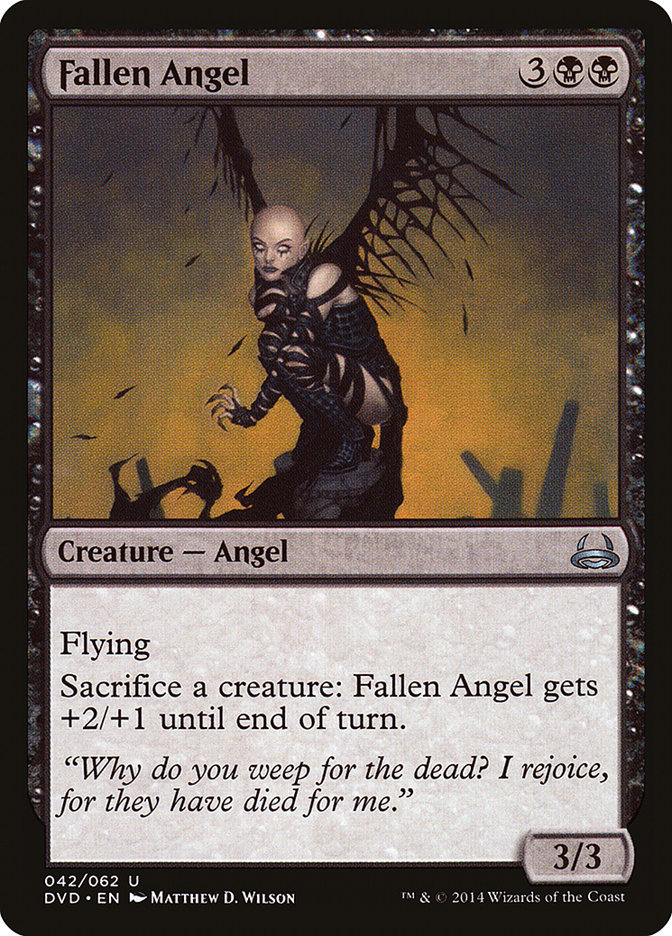 Fallen Angel (Divine vs. Demonic) [Duel Decks Anthology] | Grognard Games