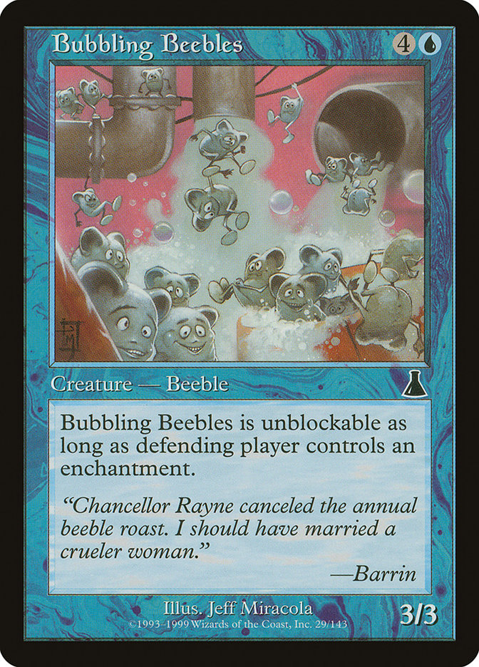 Bubbling Beebles [Urza's Destiny] | Grognard Games