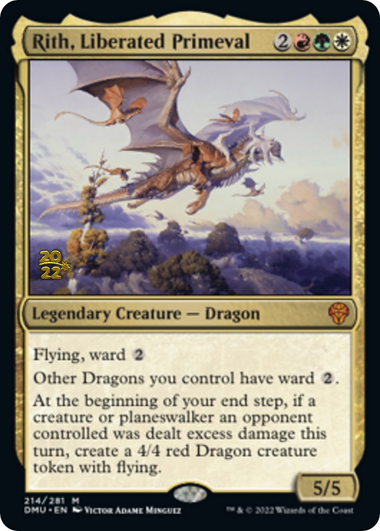 Rith, Liberated Primeval [Dominaria United Prerelease Promos] | Grognard Games