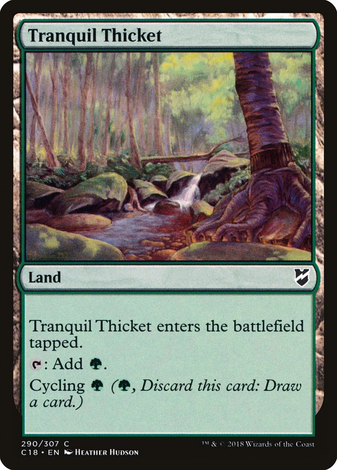 Tranquil Thicket [Commander 2018] | Grognard Games