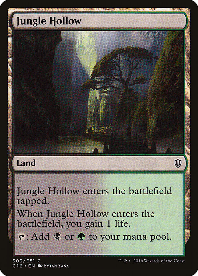 Jungle Hollow [Commander 2016] | Grognard Games