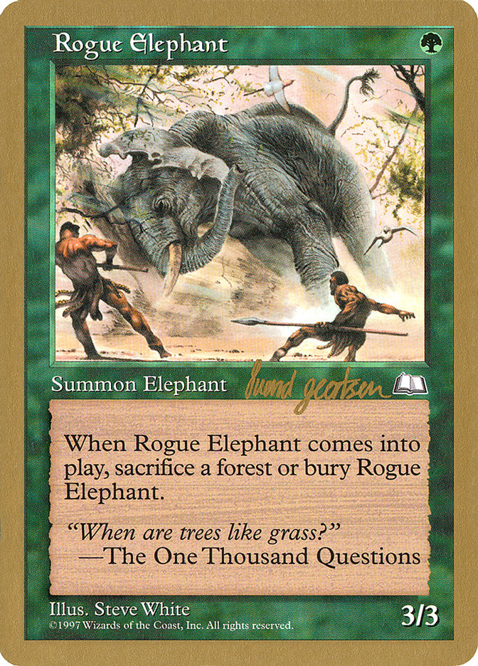 Rogue Elephant (Svend Geertsen) [World Championship Decks 1997] | Grognard Games