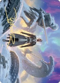 Search for Glory Art Card (Gold-Stamped Signature) [Kaldheim: Art Series] | Grognard Games